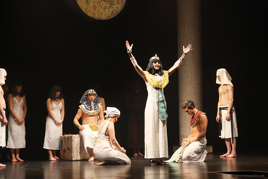 Aida, föreställning på Lunds Stadsteater